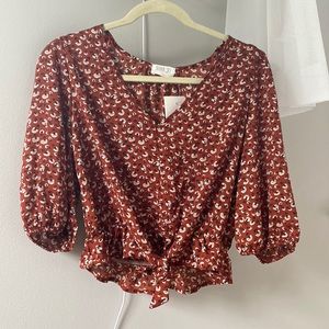 NWT-sienna sky shirt